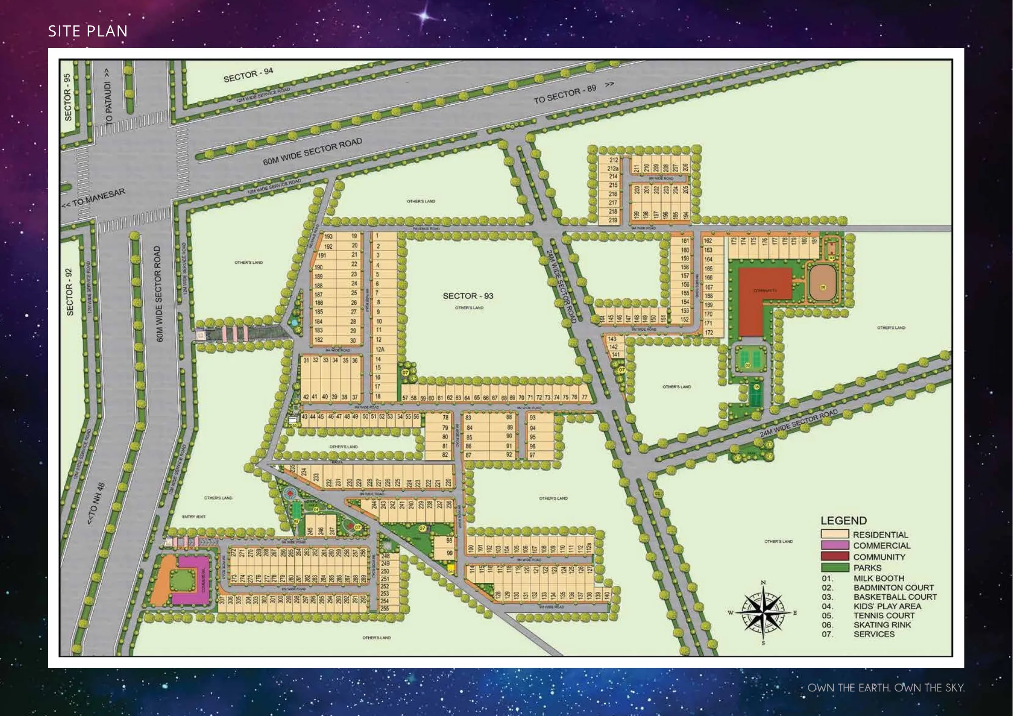 Aanandam Ora  Site Plan