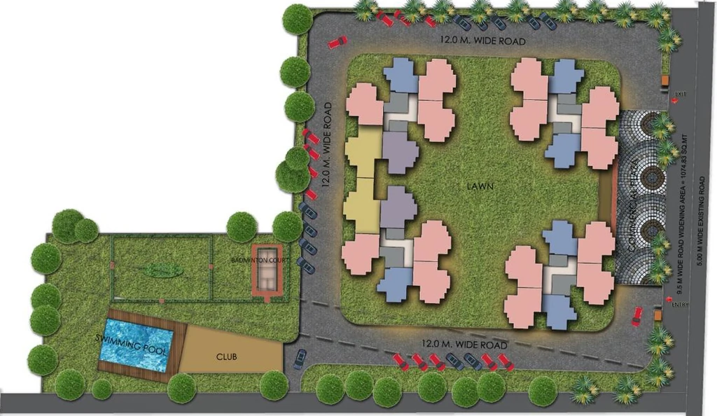 Apex Sky Height Site Plan