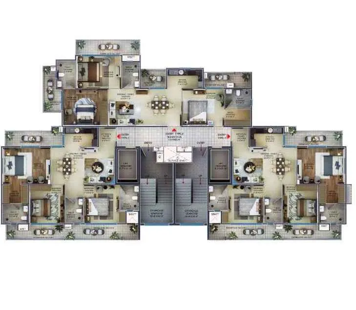 3BHk Apartment