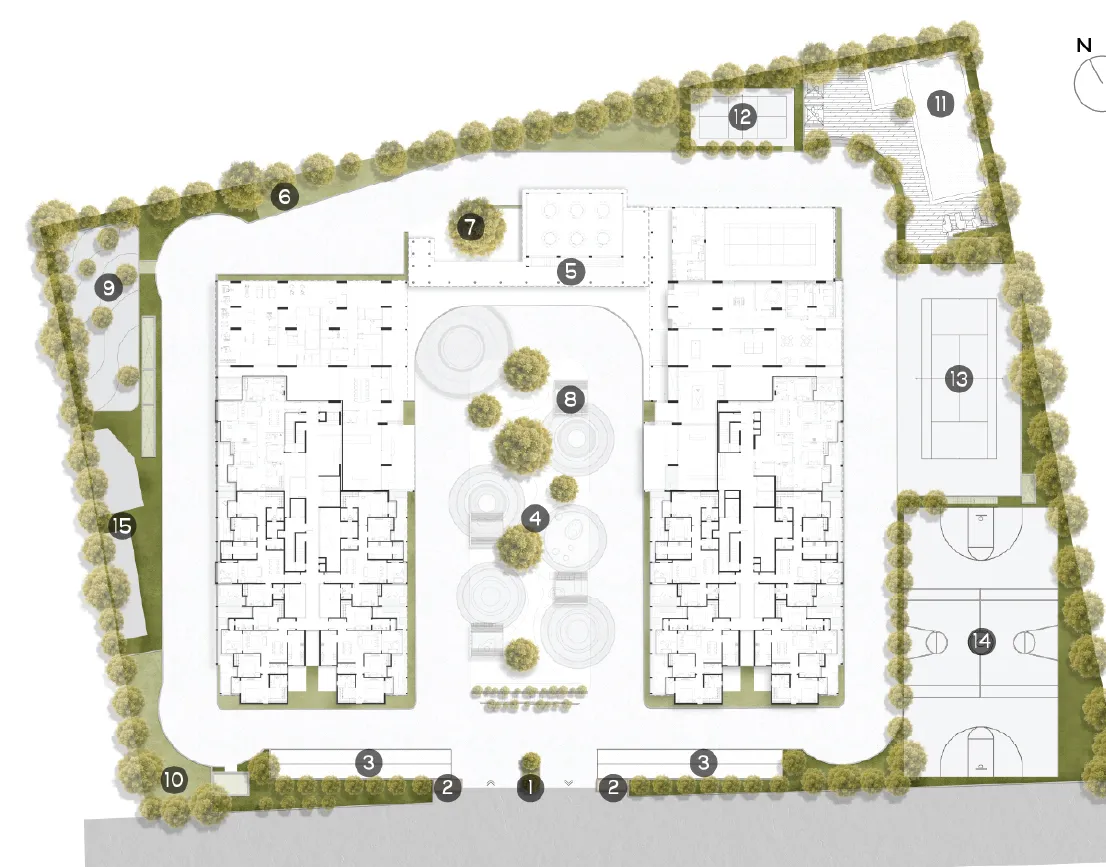 Assetz Ren and Rei Site Plan