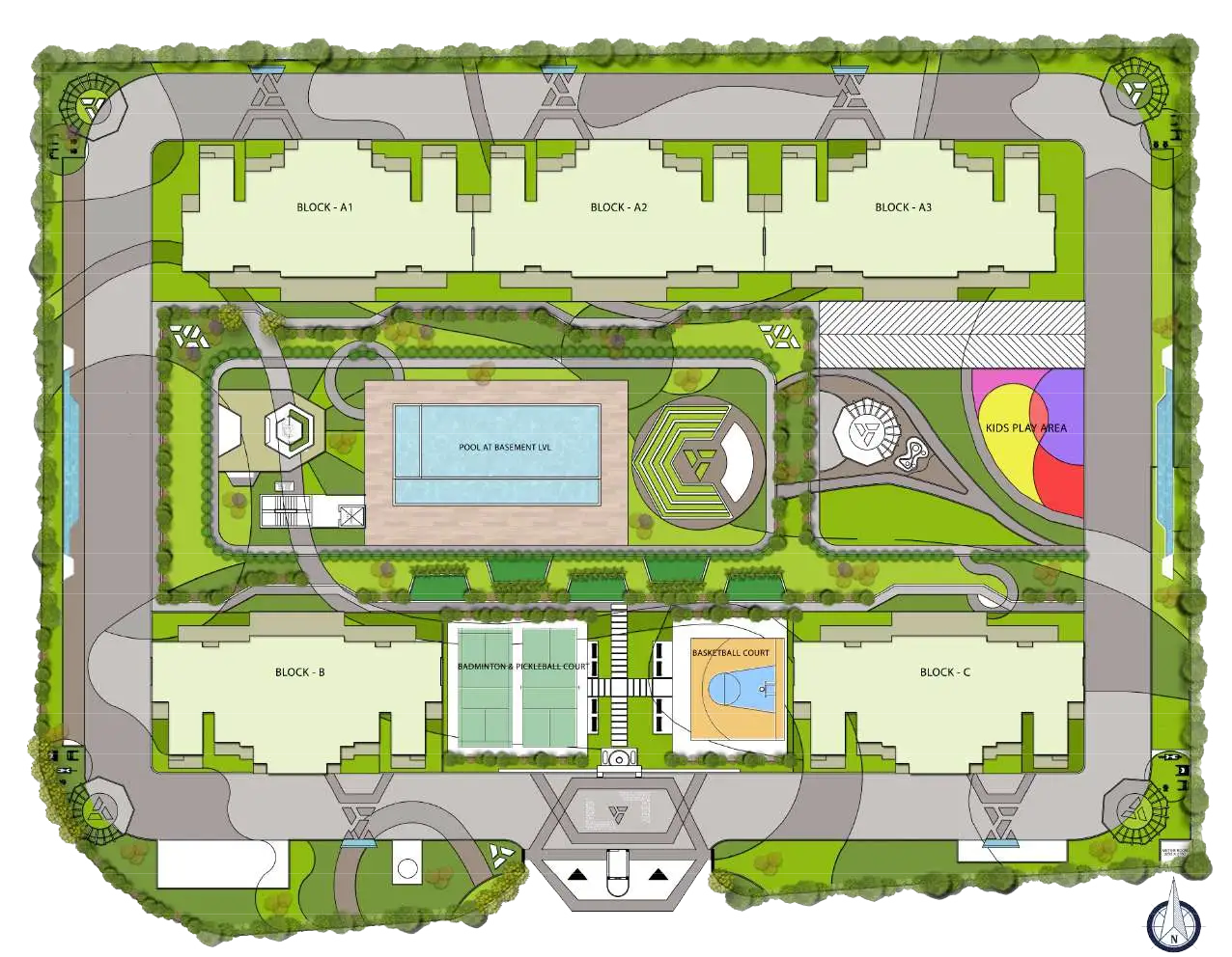 Aurum Alumni Accord Site Plan