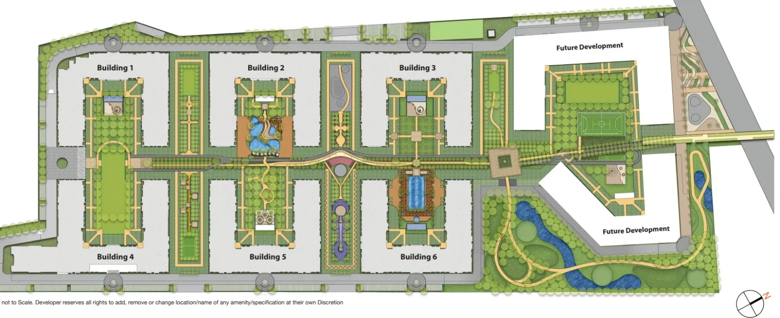 Barca At Godrej MSR City Site Plan