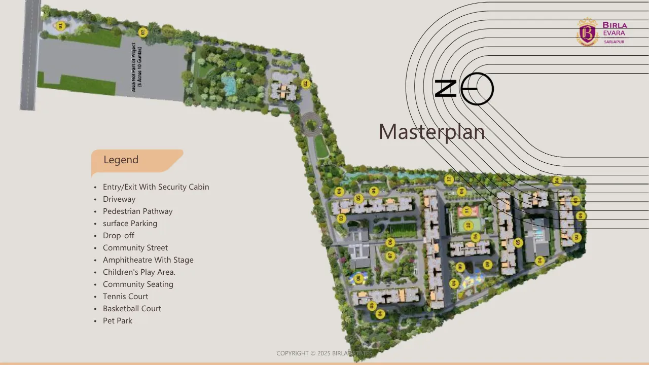 Birla Evara Site Plan