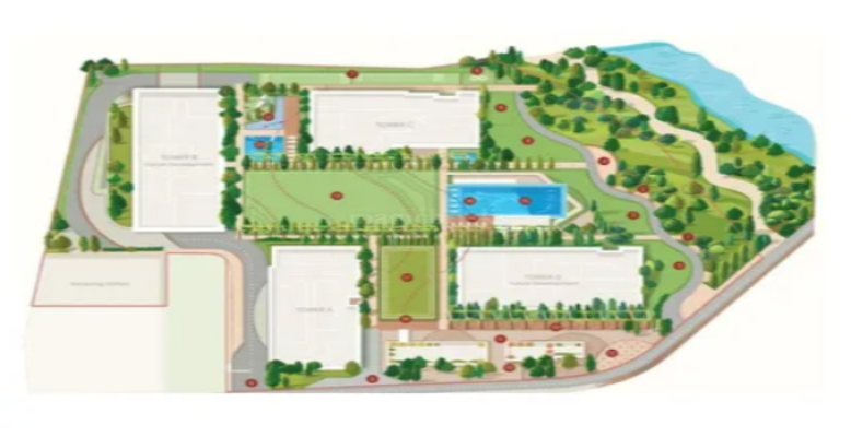 Birla Punya Site Plan