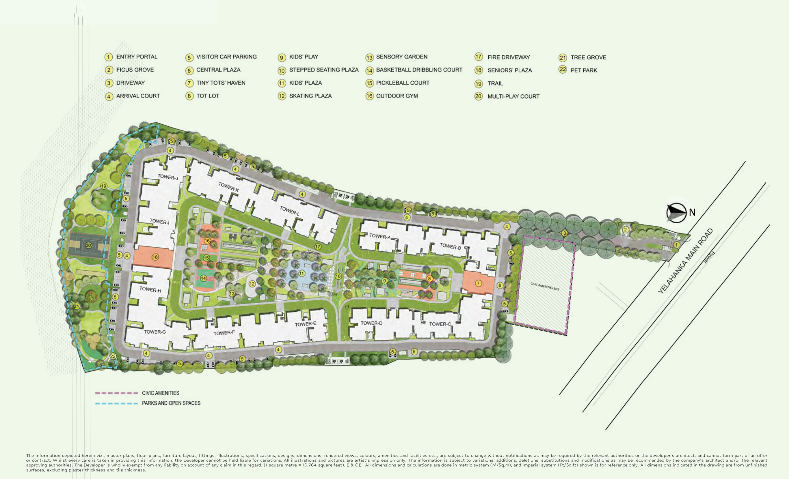 Brigade Eternia Site Plan