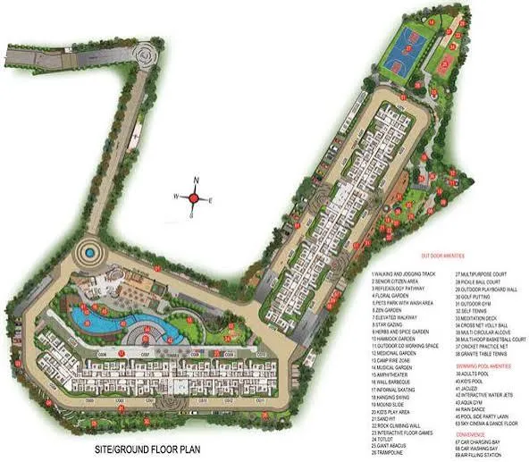 Casagrand Estancia Site Plan