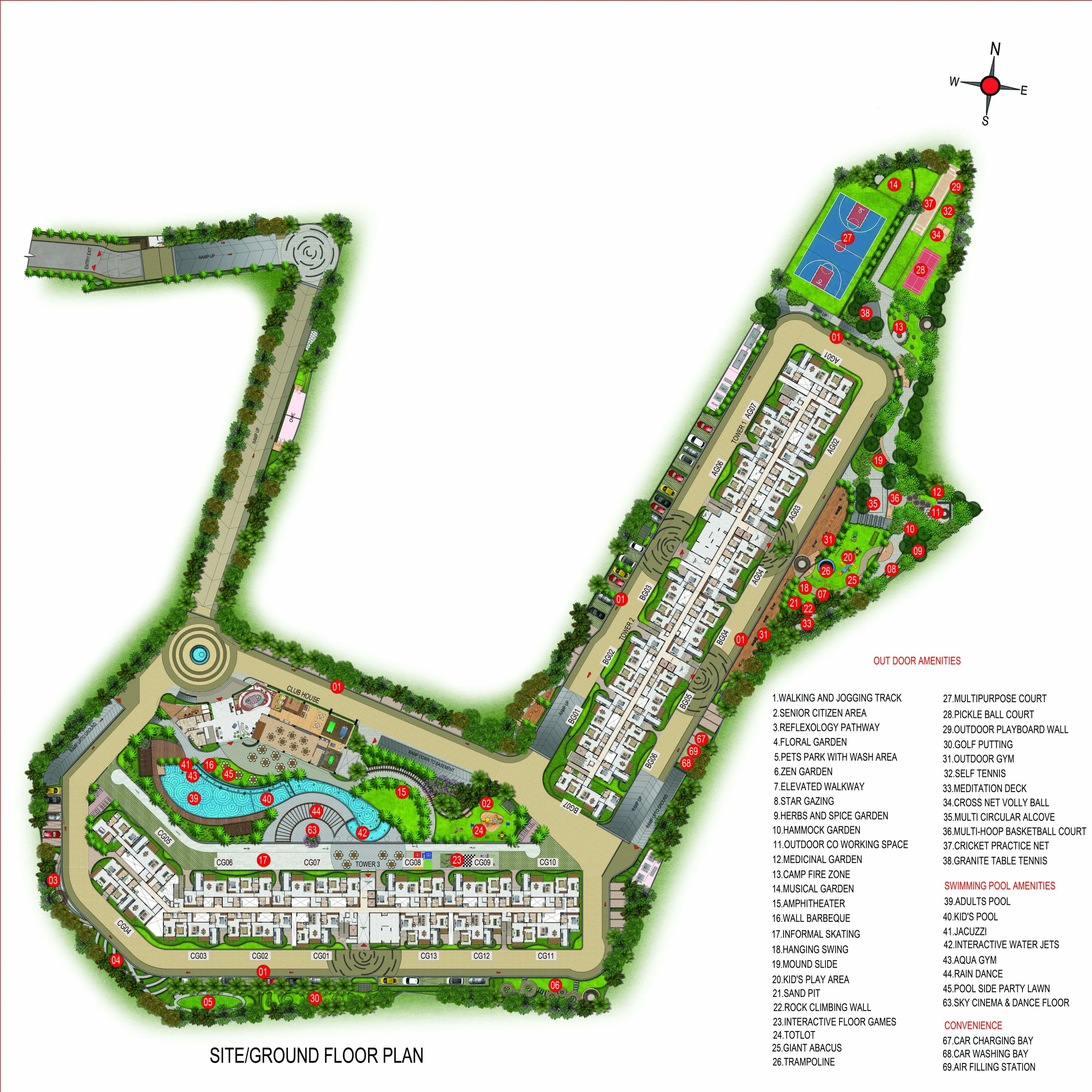 Casagrand Estancia Site Plan