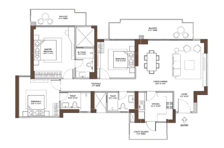 3BHK Apartment