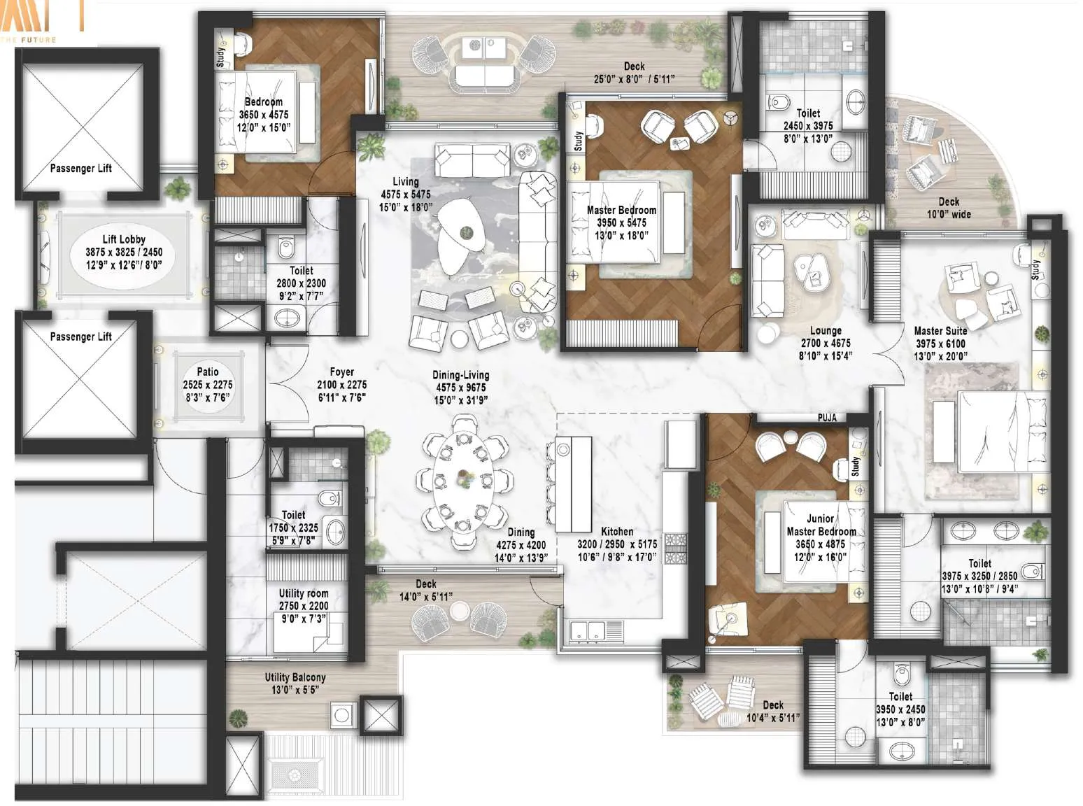 4Bhk Apartment