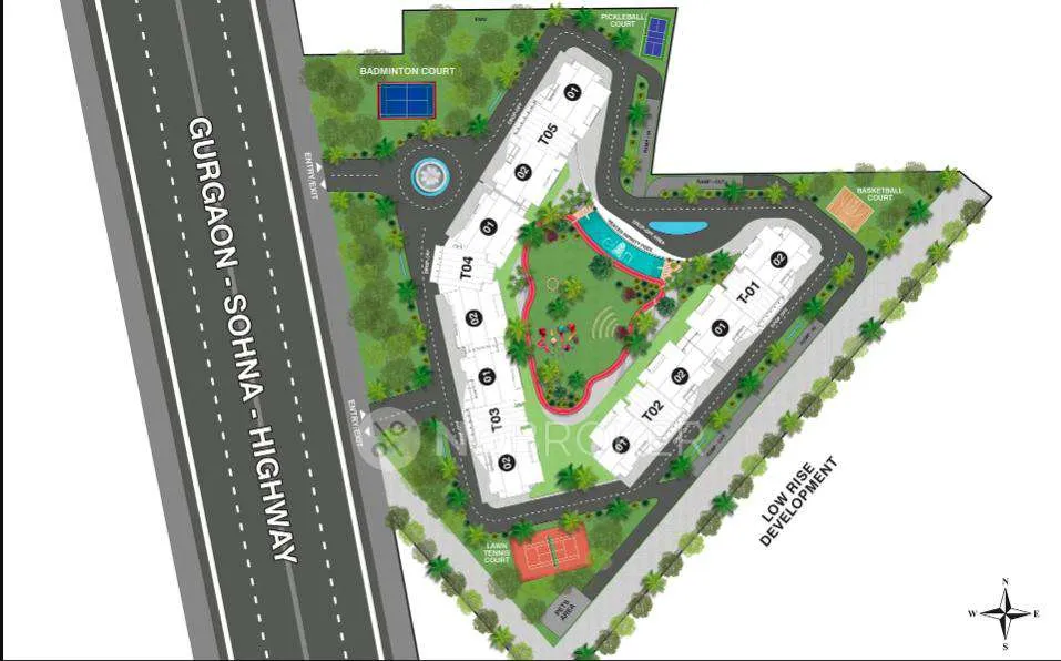 Elan the Statement Site Plan