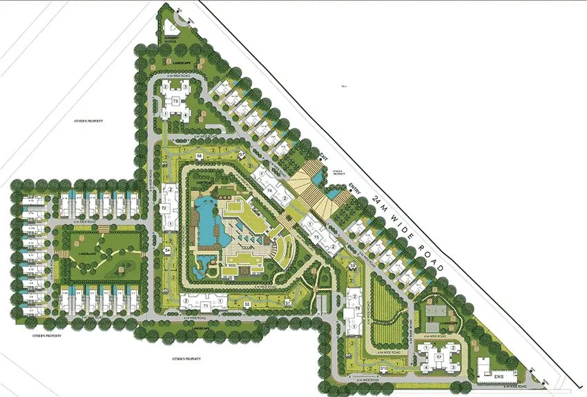 Experion Windchants Site Plan
