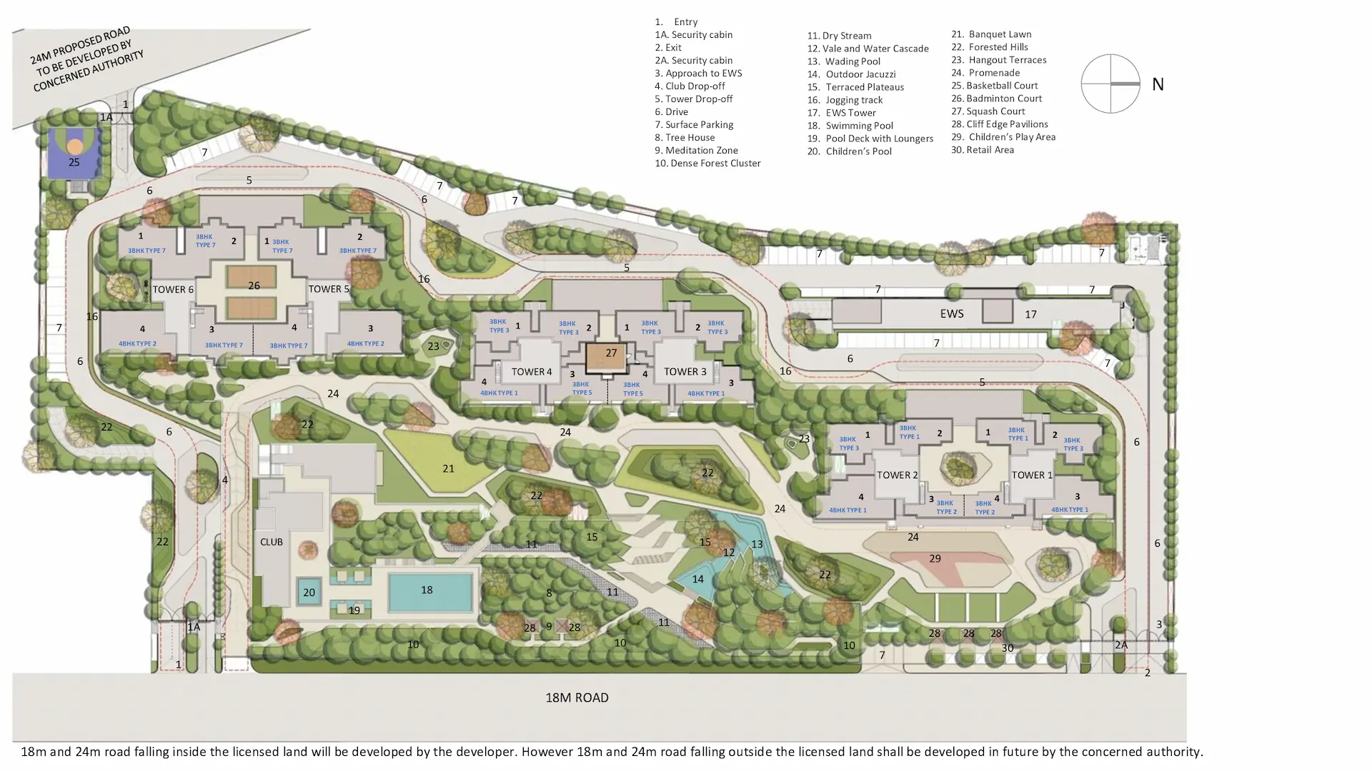 Godrej Aristocrat Site Plan