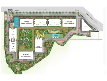 Godrej Evergreen Square Site Plan