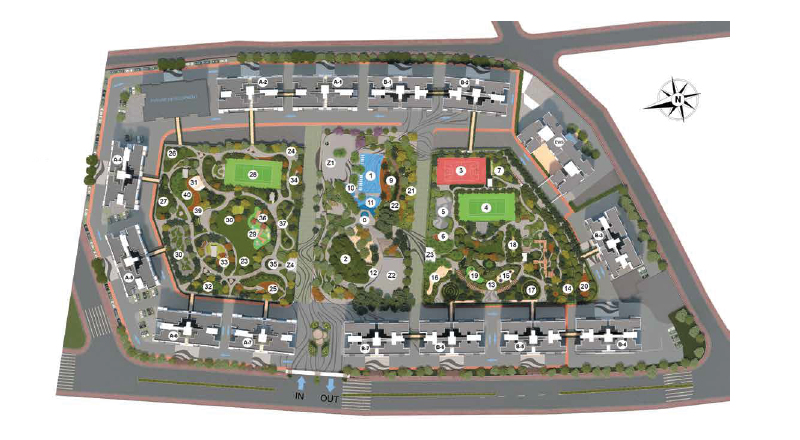 Godrej Forest Grove Site Plan