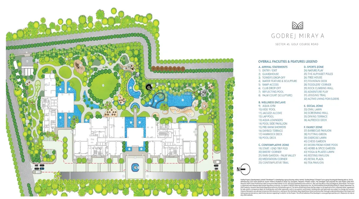 Godrej Miraya Site Plan