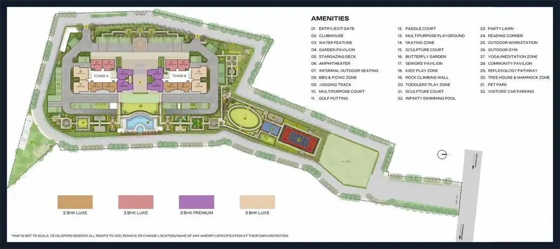 Godrej Regent Park Site Plan