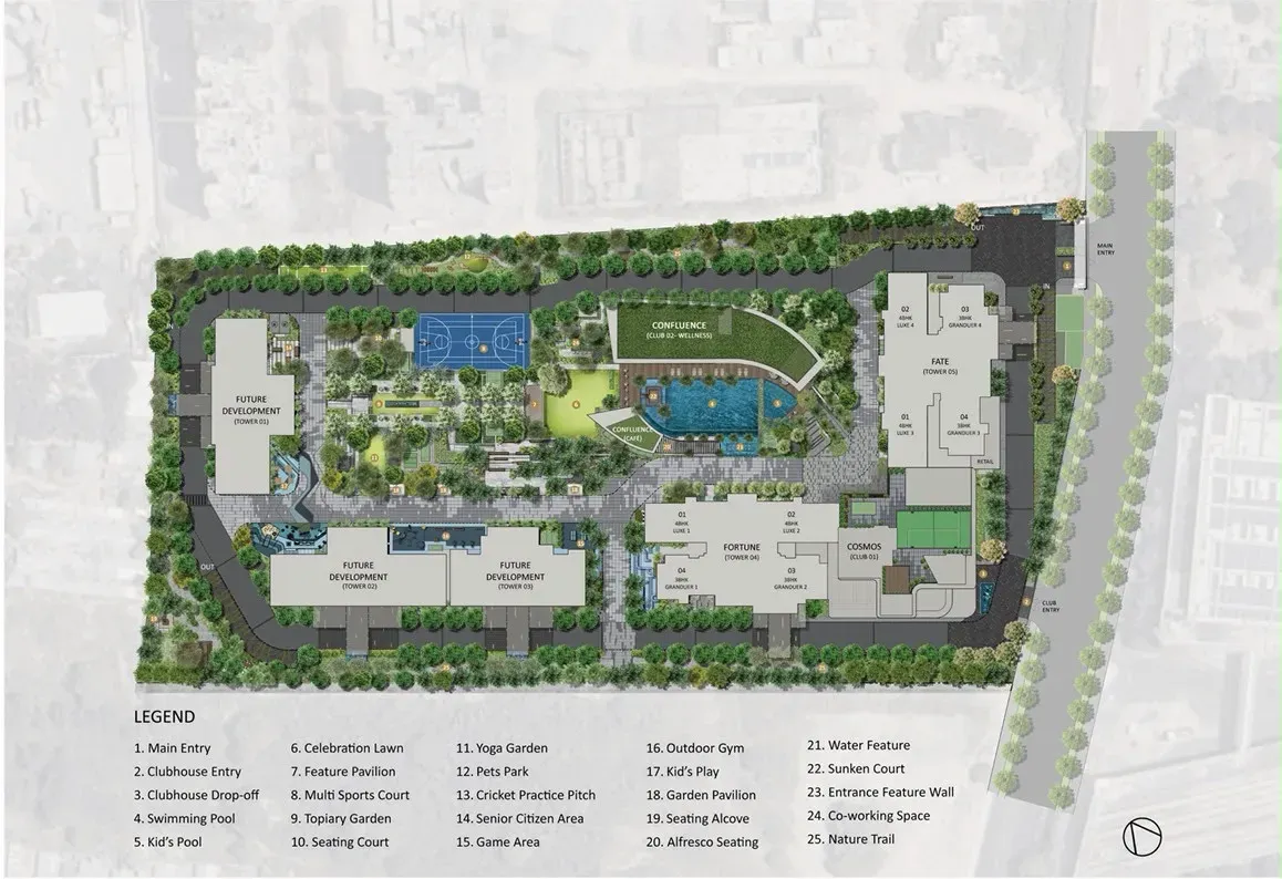Godrej Samaris Site Plan