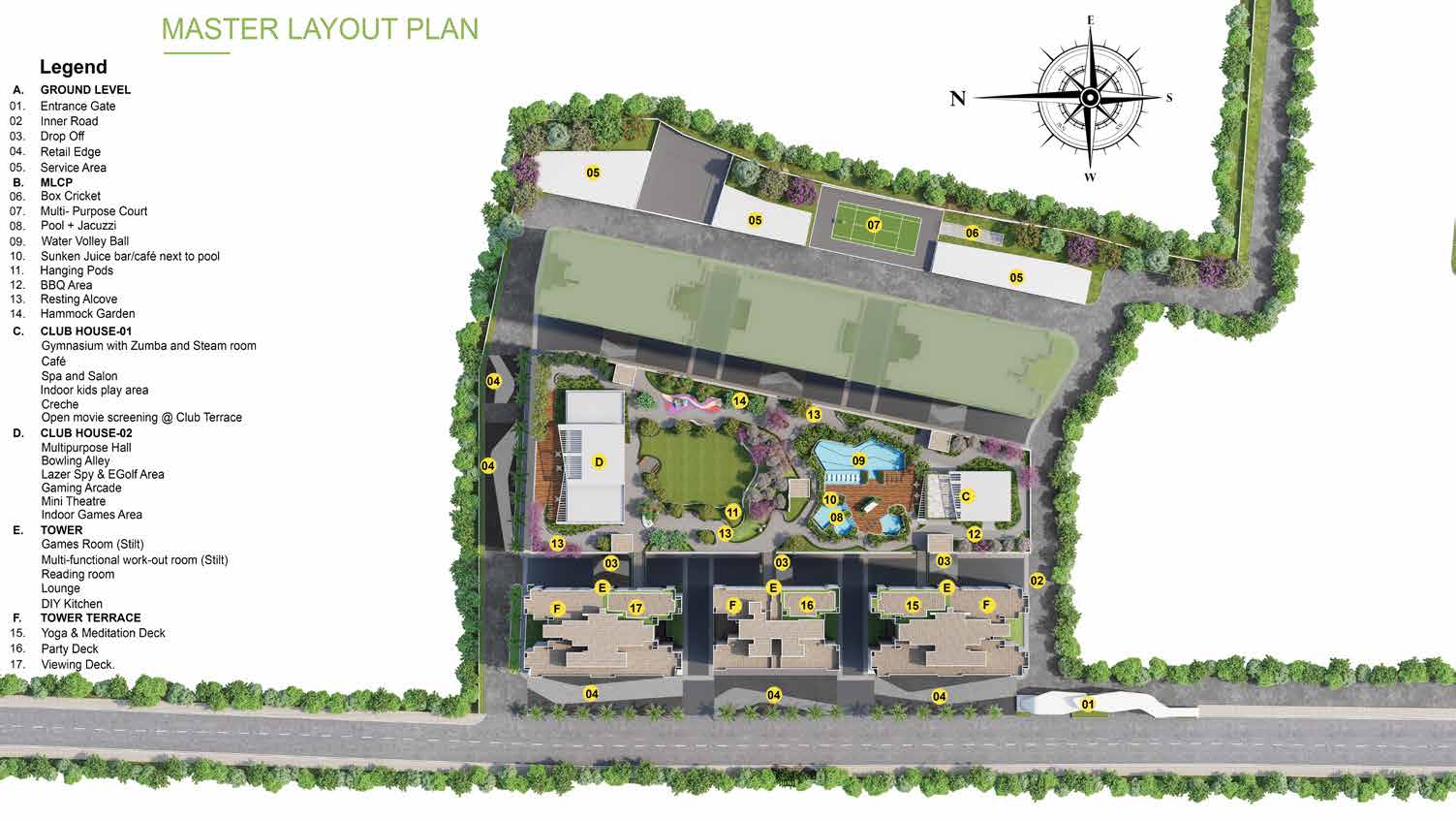 Godrej Serene Site Plan