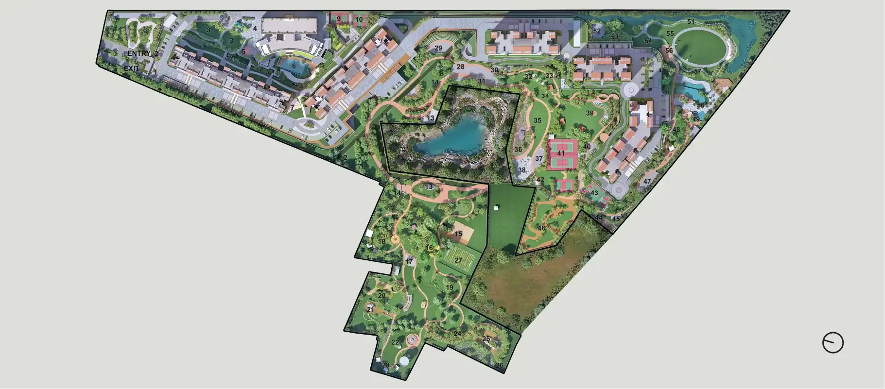 Godrej Vanantara Site Plan