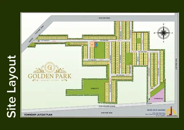 Golden Park Site Plan