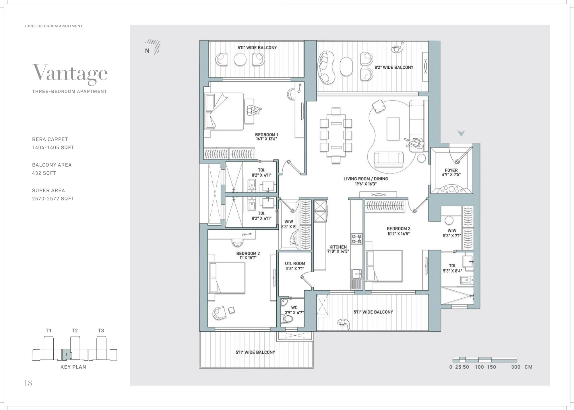 3BHk Apartment