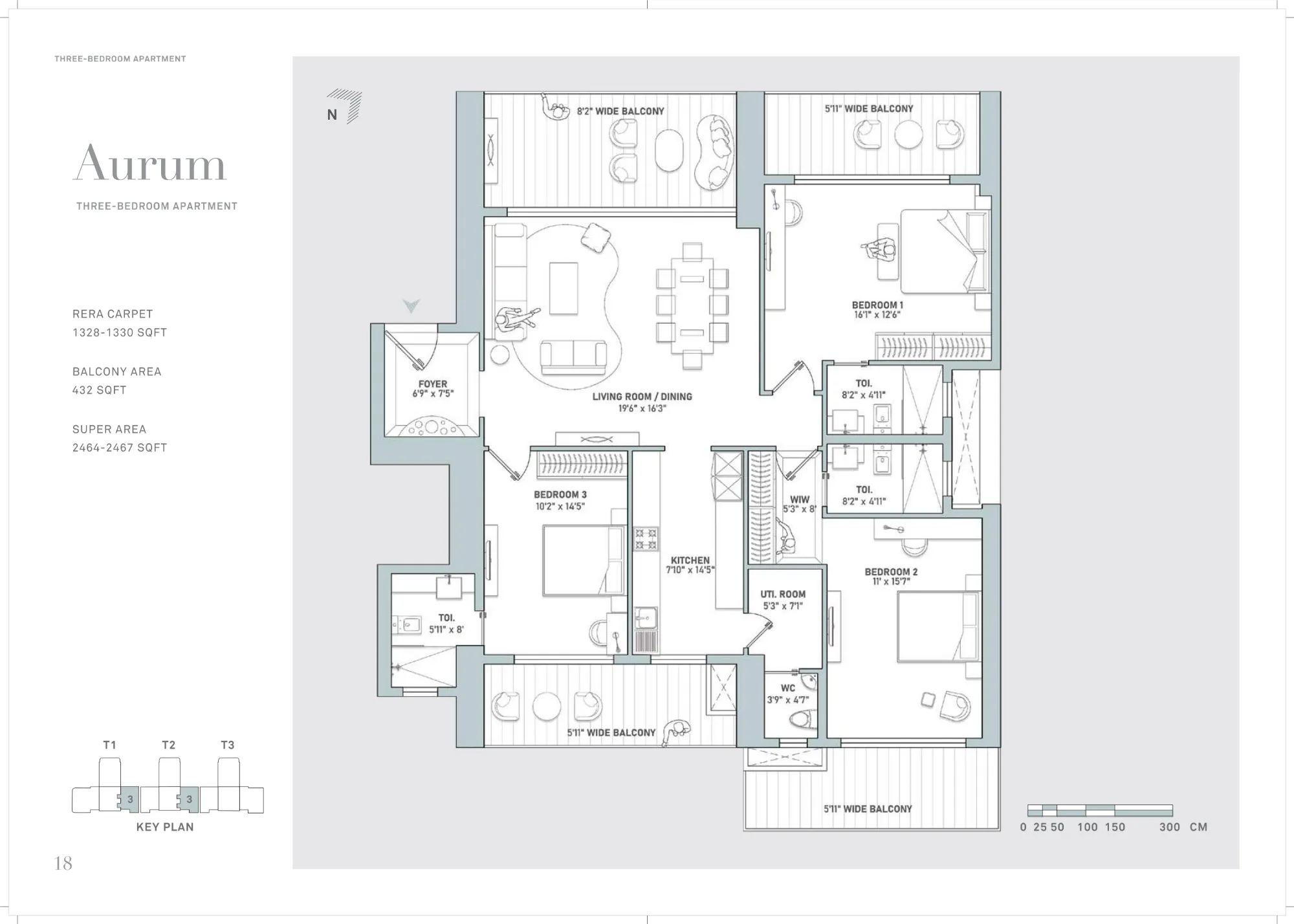 3BHk Apartment