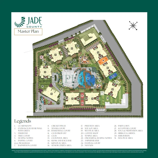 Jade County Site Plan