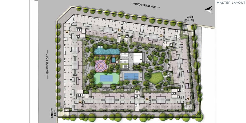Kohinoor Viva Pixel Site Plan