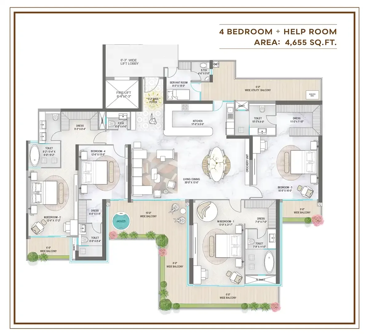 4BHK Apartment