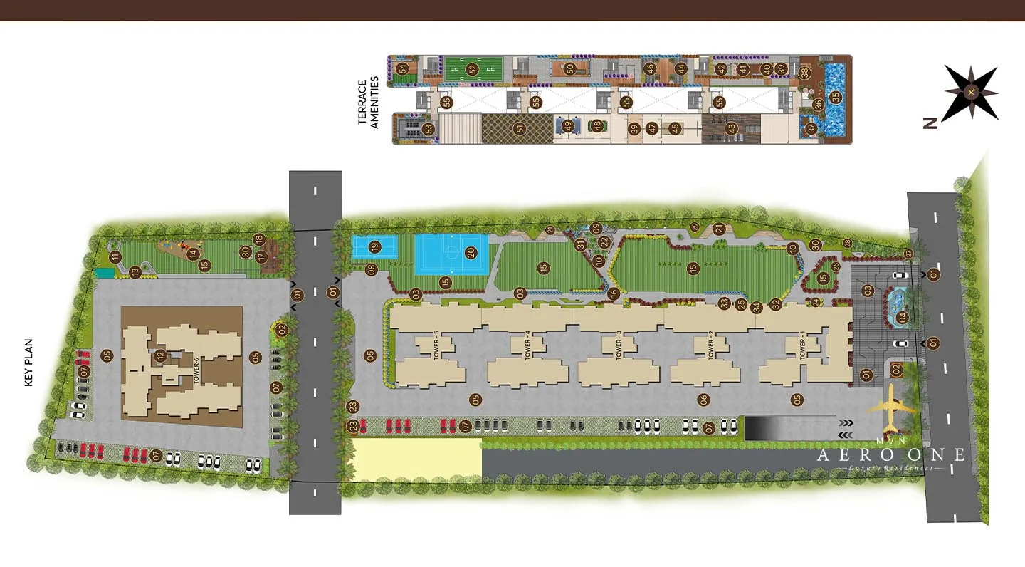 MVN Aero One Site Plan