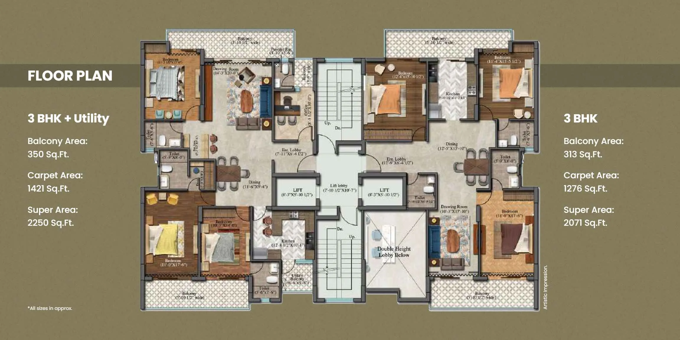 3 BHK Apartment