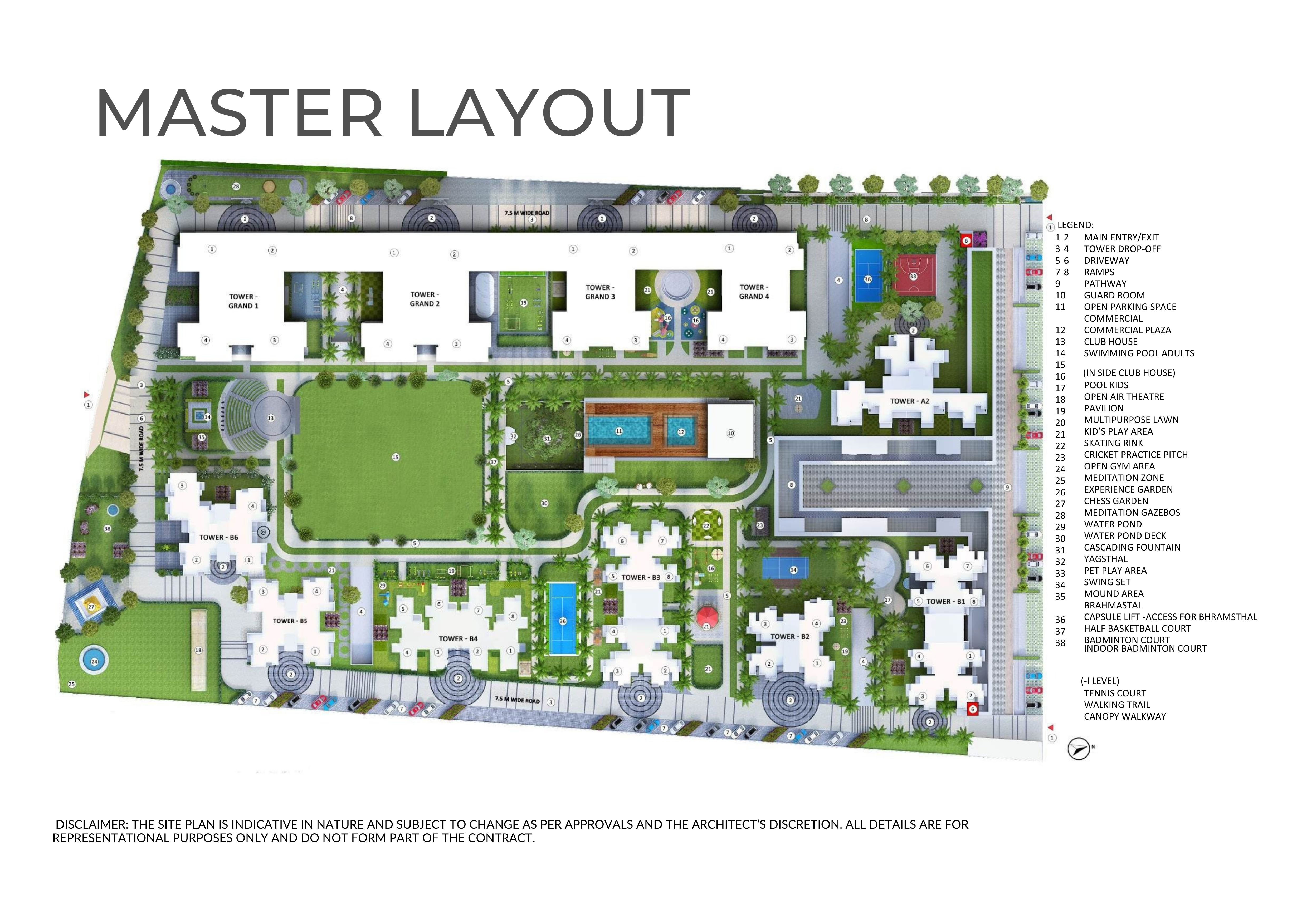 Nirala Grand Site Plan