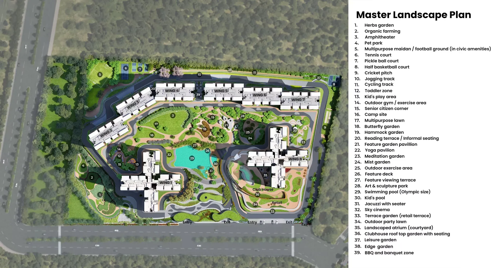 Northern Lights By Puravankara KVN Site Plan