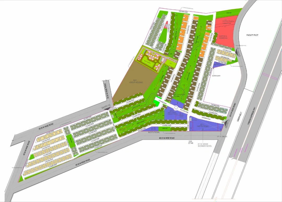 Orris Greenbay Golf Village Site Plan