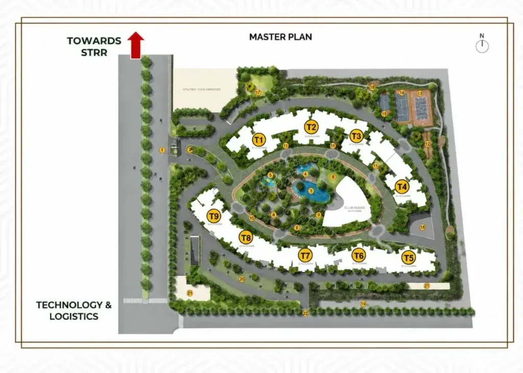 Prestige Parklane Site Plan
