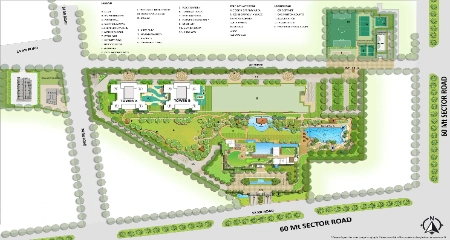 Puri The Aravallis Site Plan