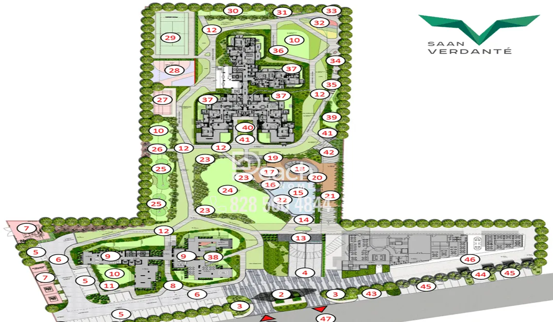 Saan Verdante Site Plan