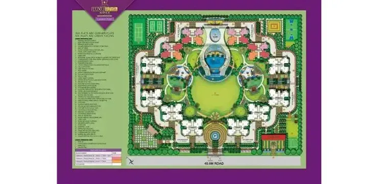 Samridhi Luxuriya Avenue Site Plan
