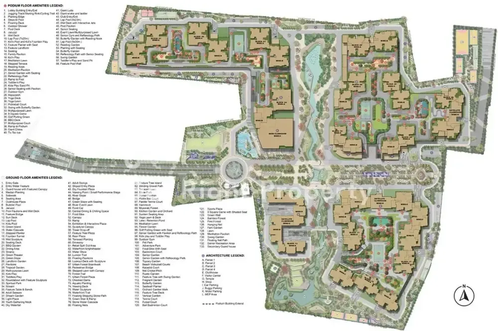 Sattva City Site Plan