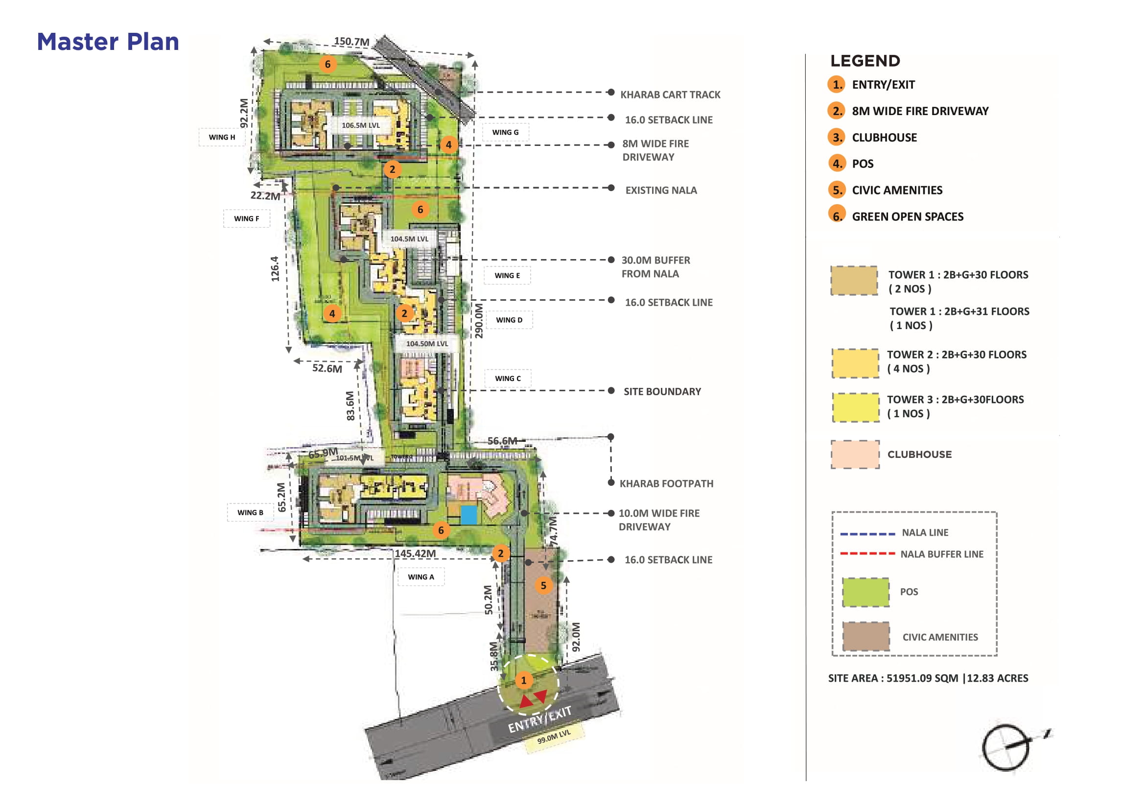 Sattva Lumina Site Plan