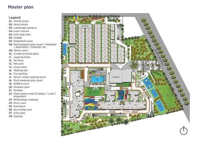 Sattva Songbird Site Plan