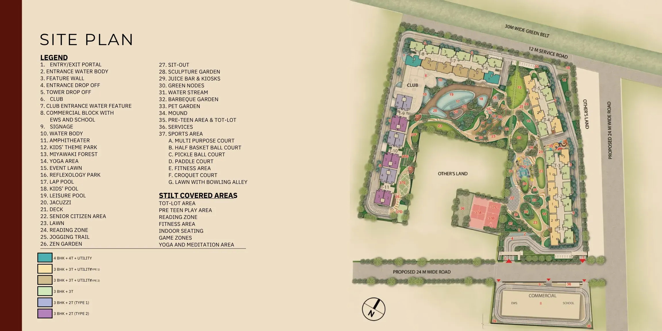 Signature Sarvam Site Plan