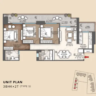 3BHK Apartment
