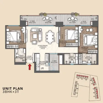 3BHK Apartment