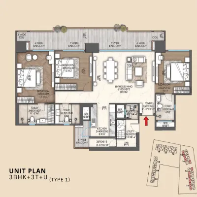 3BHK Apartment