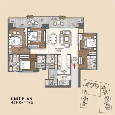 4BHK Apartment