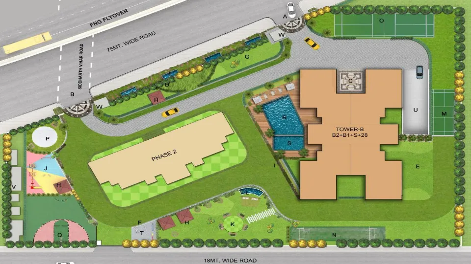 The Element Site Plan