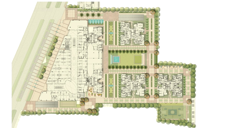 The Palatial by Hero Homes Site Plan