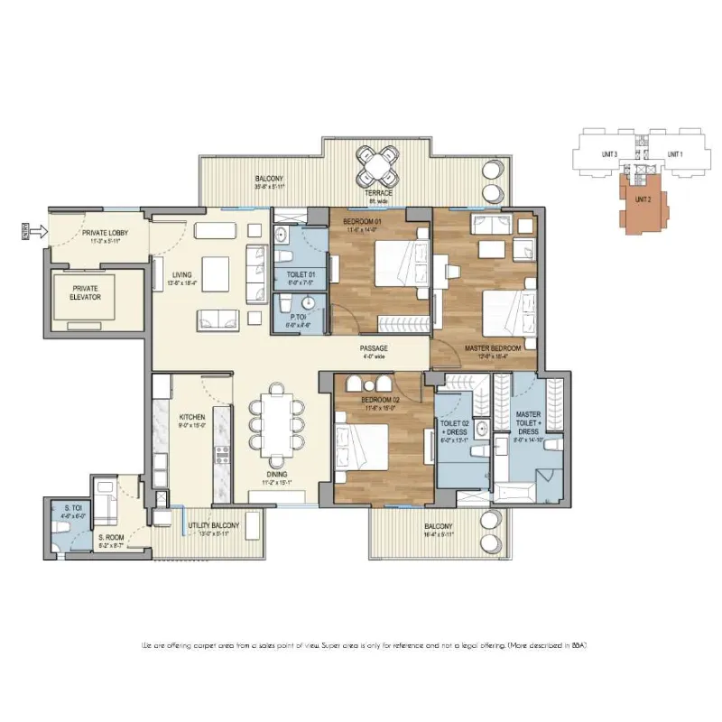 3bhk apartment