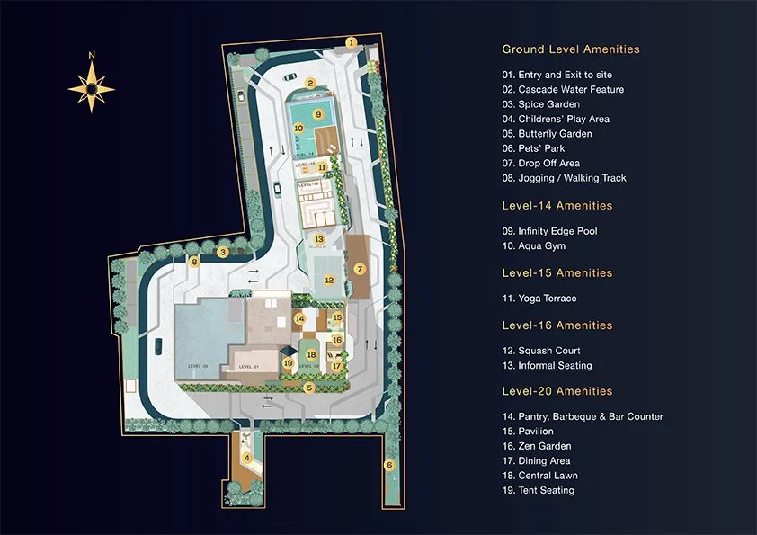 TVS Emerald Cascadia Site Plan